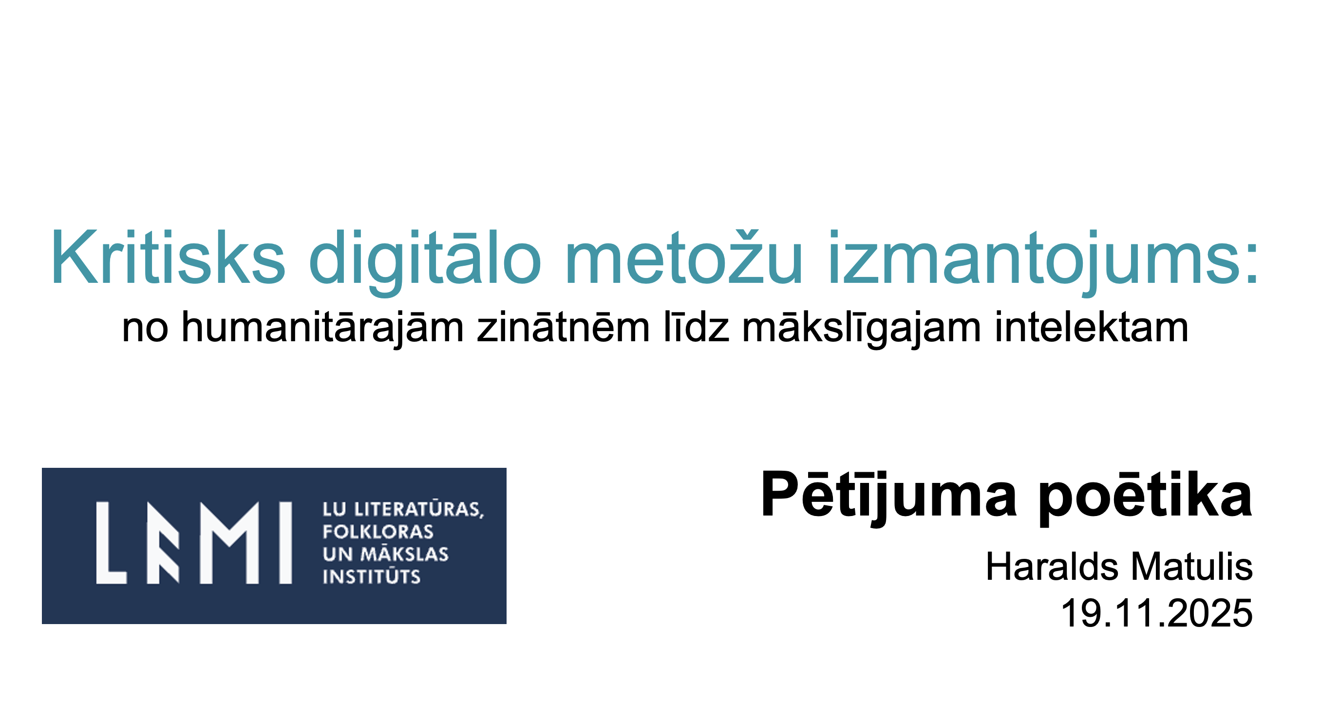 Ievēlēts par pētnieku LU LFMI