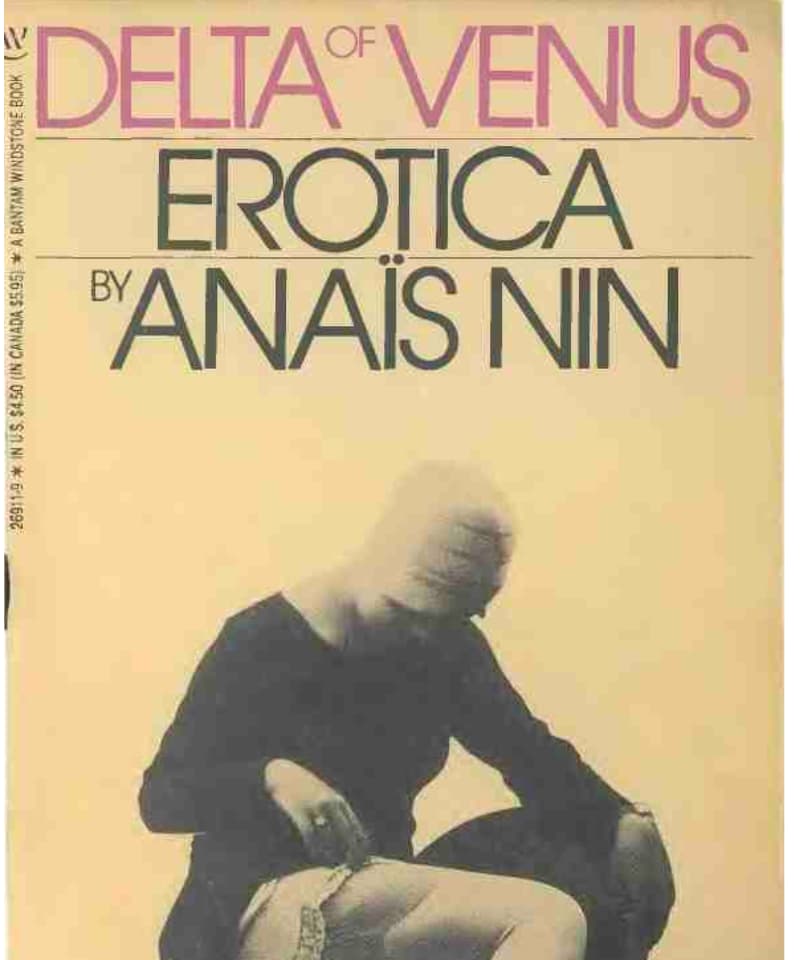 Anaïs Nin grāmatas vāks